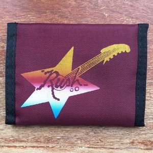 🎸Vintage RUSH (the band) wallet 🎸